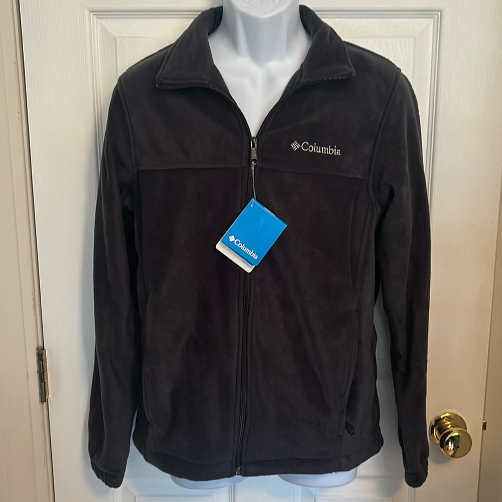 Columbia Mount Grant Grey Fleece Zip Up Jacket NWT
